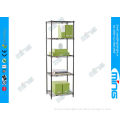 Chrome Carbon Steel Mobile Wire Shelving Portable Storage Shelves